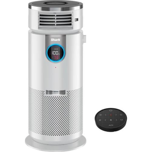 Shark 3 in 1 Air Purifier, Heater & Fan with NanoSeal HEPA, Cleansense IQ, Odor Lock, 500 Sq. Ft Coverage White HC455 - Best Buy