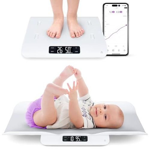 Greater Goods Smart Baby Scale, Bluetooth App for Infant & Toddler Growth