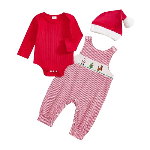 Socutebabe My First Valentines Day Baby Boy Outfit Infant Lover Boy Oneise Heart Waffle Knit Newborn Outfits Clothes