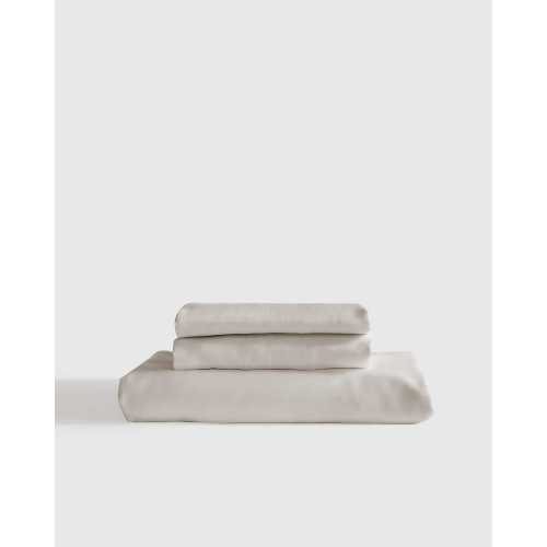 Bamboo Fitted Sheet Set in Sand