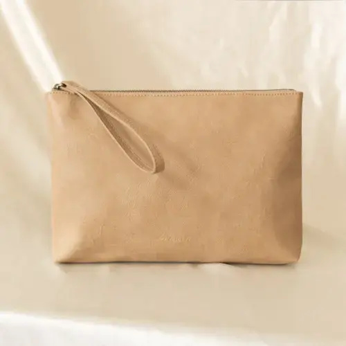 Doux Vegan Leather Clutch