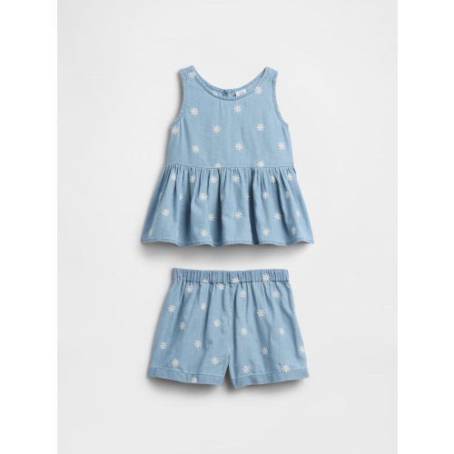 babyGap Chambray Two-Piece Outfit Set