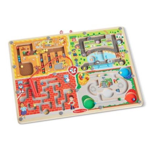 Melissa & Doug PAW Patrol 2 Wooden Magnetic Wand Maze Board: Educational Fine Motor Skills Toy