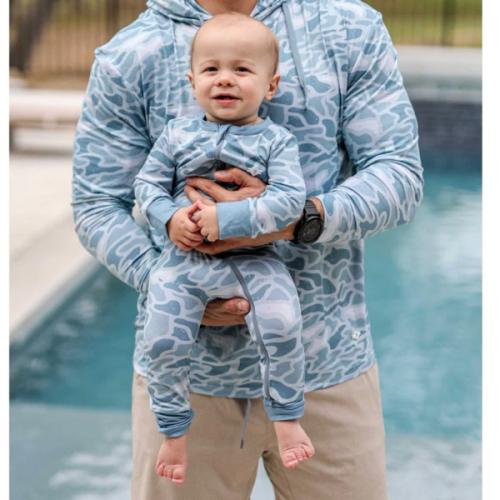 Baby Zip Up - Seaside Camo – BURLEBO