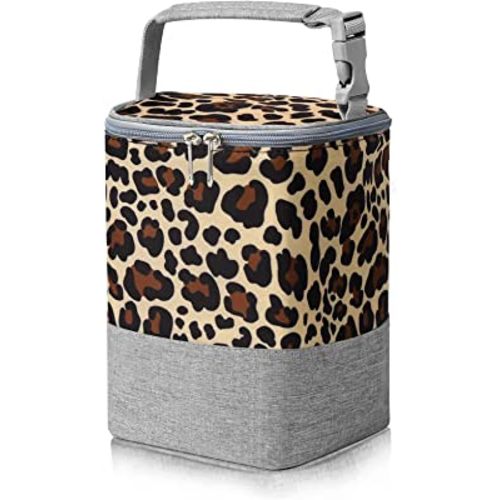 Accmor Breastmilk Cooler Bag, Baby Bottle Cooler Bags, Insulated Bottle Cooler Tote Bags On The Go, Fits 4 Large 8oz Bottles, for Nursing Mom Daycare Travel