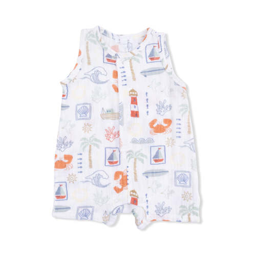 Sleeveless Shortie Romper, Club Mediterranean