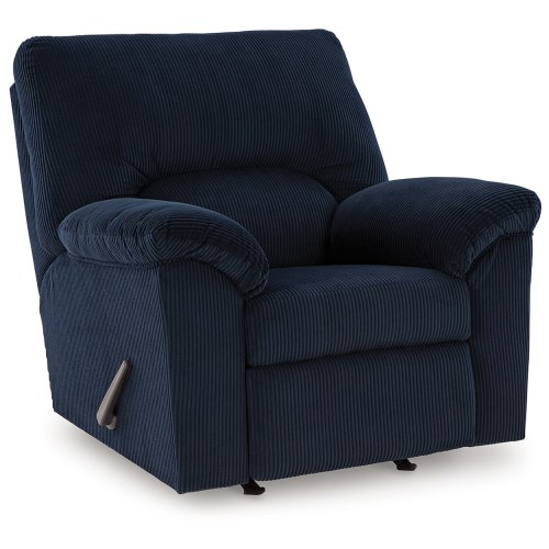 Signature Design by Ashley SimpleJoy 2420525 Rocker Recliner in Corduroy Fabric | Coconis Furniture & Mattress 1st | Recliner - Three Way