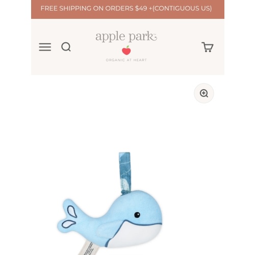 Whale Stroller Toy