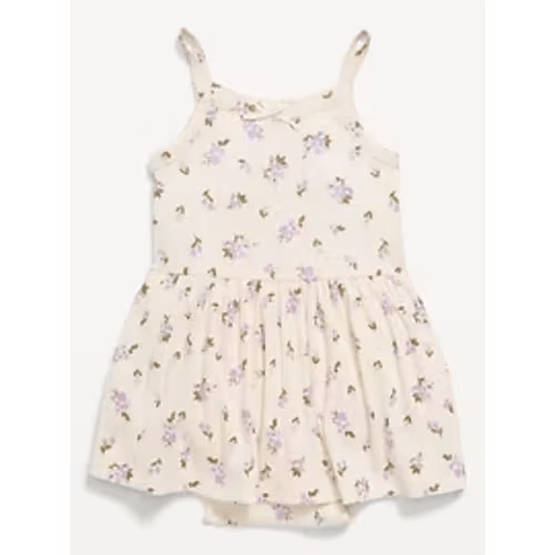 Pointelle-Knit Bodysuit Dress for Baby