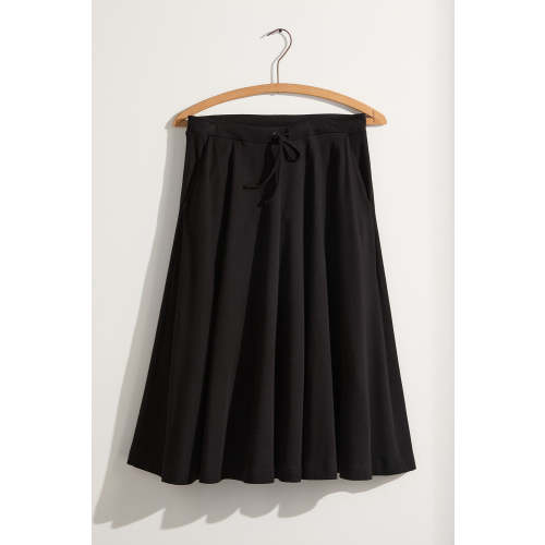 Women's 100% Cotton Midi Skirt | Organic Cotton Skirt | Fair Indigo