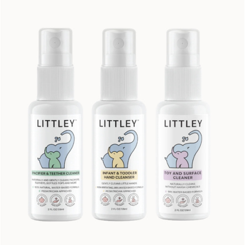 "INTRODUCTORY $20.99 SAMPLE PACK" Pacifier Cleaner + Hand Cleanser + T – Littley USA