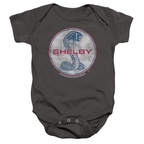 Popfunk Carroll Shelby Cobra Logo Collection Unisex Infant Snap Suit for Baby