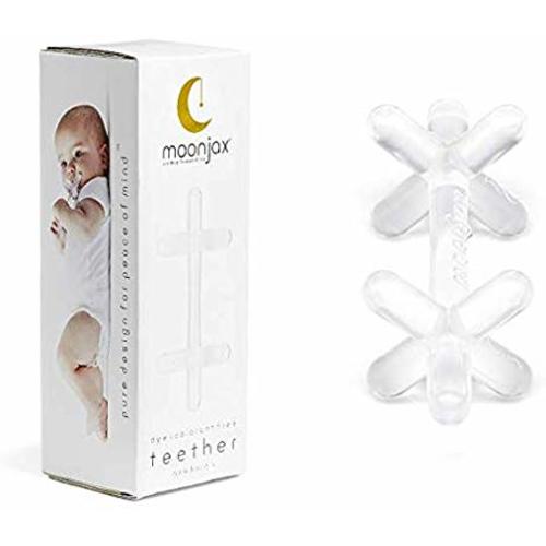 Baby Teething Toy - Silicone Baby Teether for Infants, Toddlers and Newborns - FDA Approved, CPSIA Certified