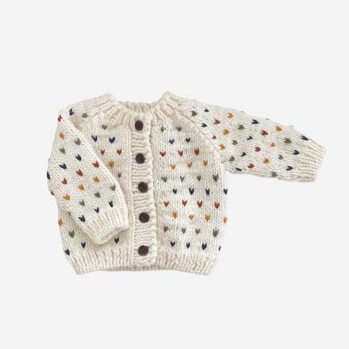 Perfect Gift for Little Trendsetters: Baby Retro Fair Isle Cardigan – The Blueberry Hill