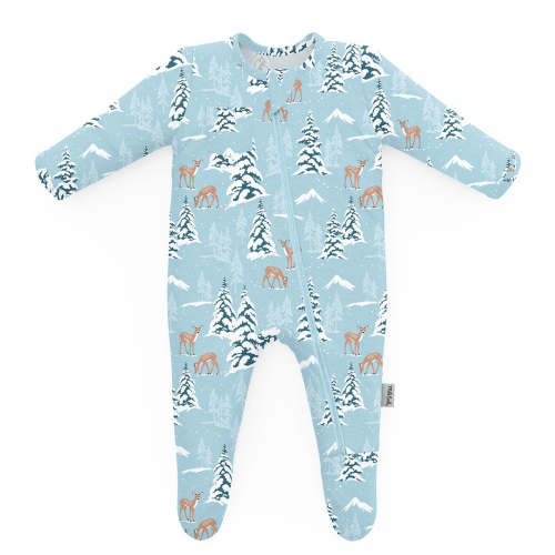 The Softest Baby Pajamas - ALPINE