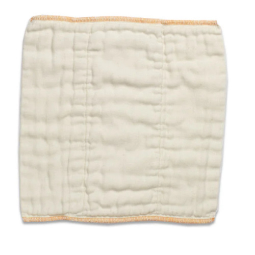 Cloth-eez Prefold Diapers - Organic Natural Unbleached