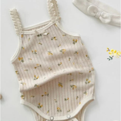 Boho Cotton Floral Romper – The Boho Bebe