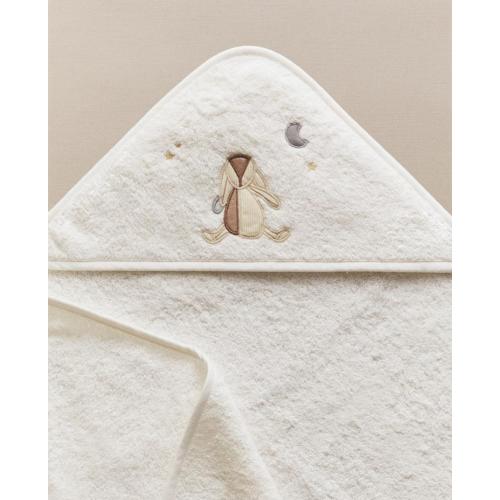 HOODED BABY BATH TOWEL - Bathroom - KIDS AND BABY - BABY | Zara Home United States of America