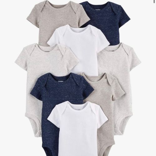 Simple Joys by Carter's Baby 8-Pack Short-Sleeve Bodysuit