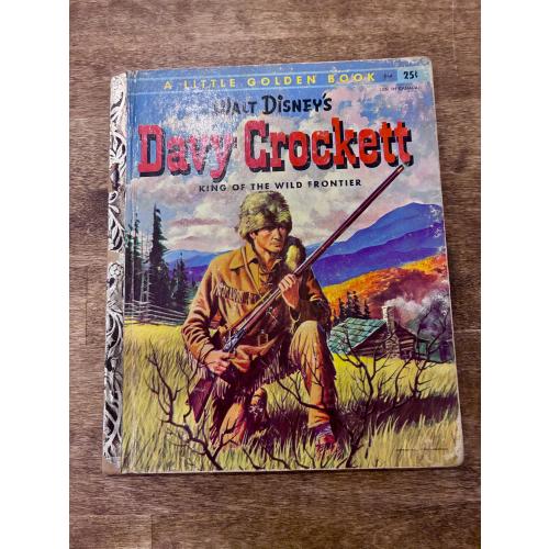 Davey Crockett - Little Golden Book