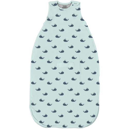 4 Season® Ultimate Baby Sleep Bag, Merino Wool & Organic Cotton, Whales