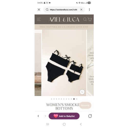 Women's Smocked Bottoms