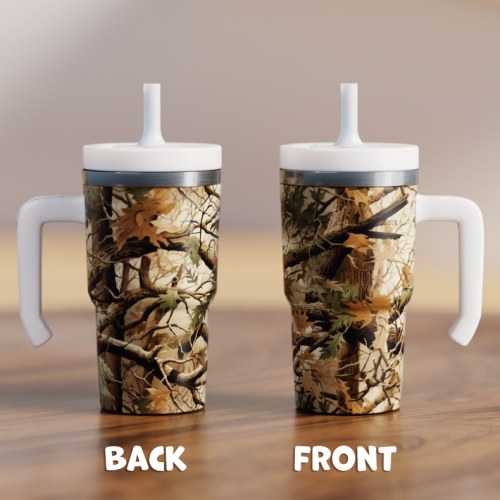 Camo Real Tree 2 Spill Proof Kids CREWCUP 20oz
