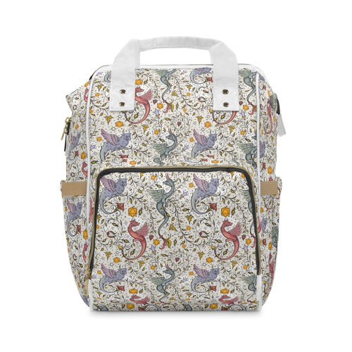Dragon & Dice Diaper Backpack: D20 Baby Bag