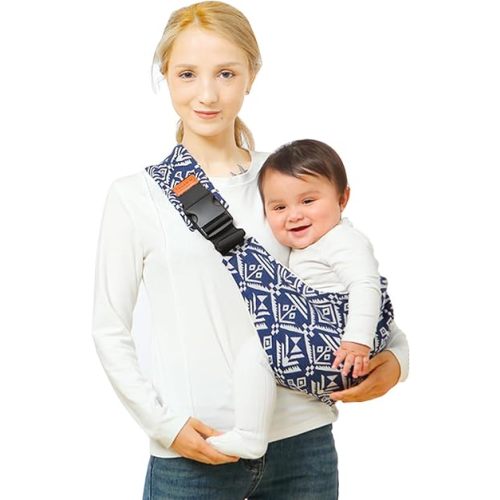 Baby Sling Carrier,Baby Sling,Toddler Carrier,Adjustable and Non-Slip Hip Seat Carriers Carrying 10-30 lbs(Blue Sailboat)