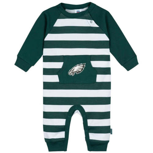 Baby Philadelphia Eagles Football Romper with Pocket
