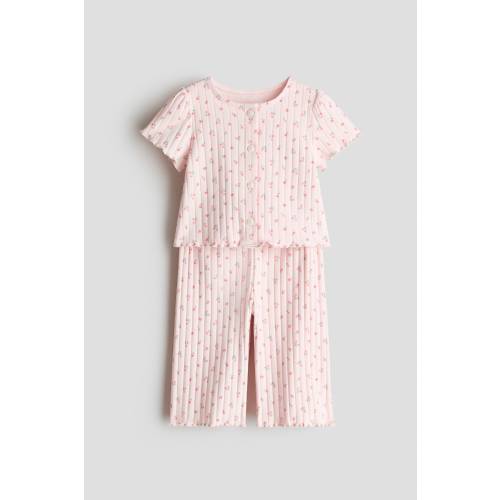 2-PIECE RIBBED COTTON SET