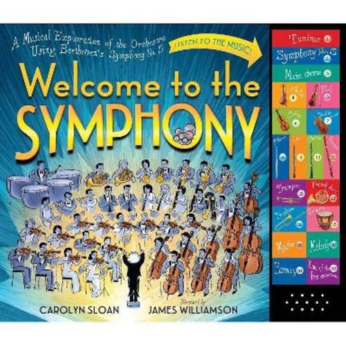 Welcome to the Symphony - (Welcome to Music! Sound Button Books) by Carolyn Sloan (Mixed Media Product)