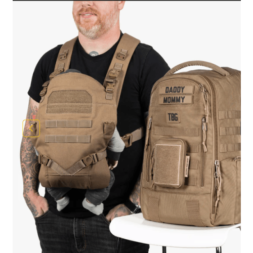 Daypack Diaper Bag + Baby Carrier Bundle | Save | TBG – Tactical Baby Gear