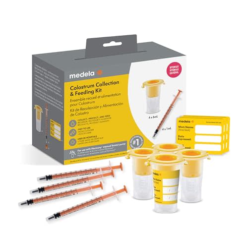 Medela Colostrum Collection and Feeding Kit, Includes Colostrum Collectors and Oral Feeding Syringes, Collect, Store & Feed, Sterile