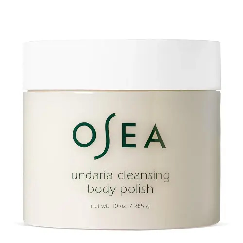 OSEA Undaria Cleansing Body Polish 10oz - Spa-Worthy AHA Body Exfoliator with Pumice and Seaweed