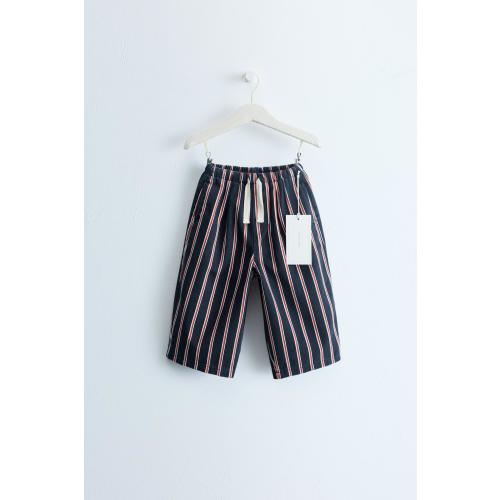 ZARA TIMELESS - STRIPED BALLOON PANTS - Blue | ZARA United States
