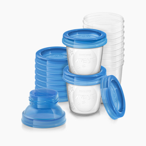 Philips Avent Breast Milk Storage Cups (10 Pack) - 6 oz