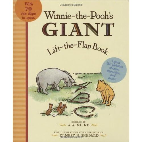 By A. A. Milne - Winnie the Pooh's Giant Lift the-Flap (Brdbk) Hardcover – June 26, 2009