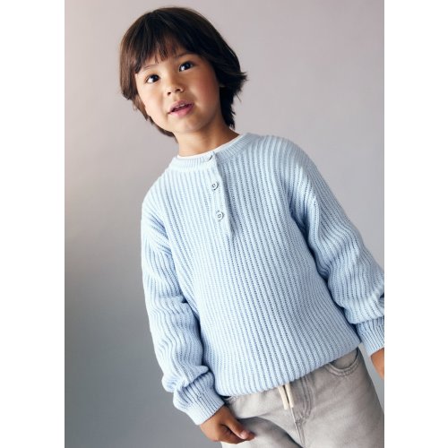Knitted cotton sweater - Kids | MANGO USA