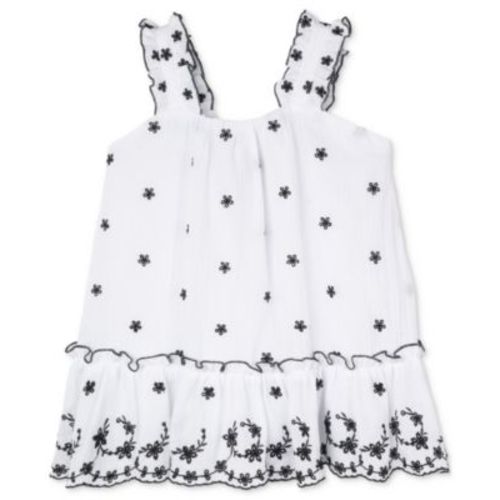 Baby Girls Ruffled Eyelet Dress