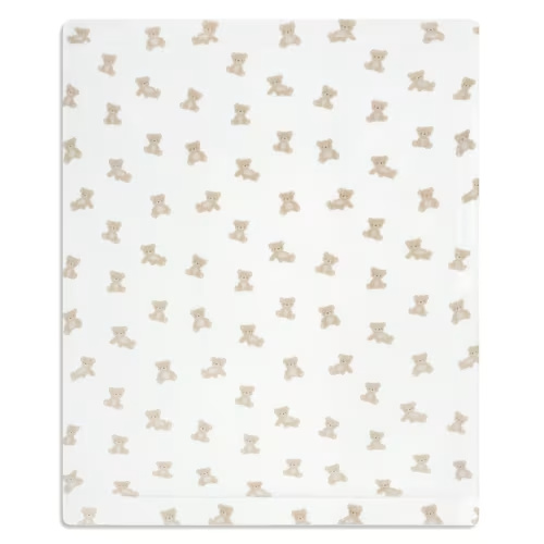 Bear Printed Plush Blanket