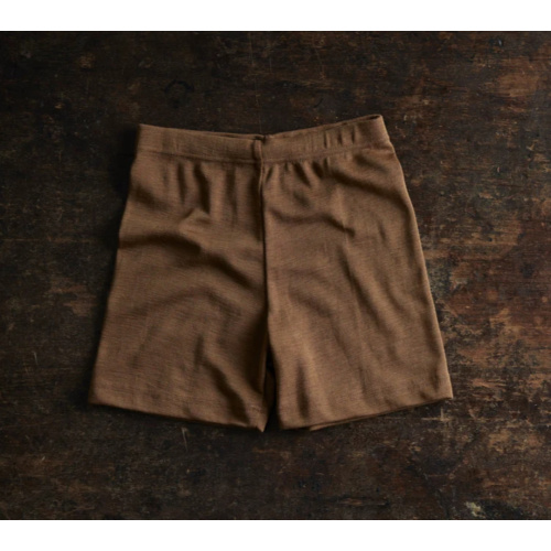 Rhea Baby & Kids Shorts - Merino Wool & Silk - Almond