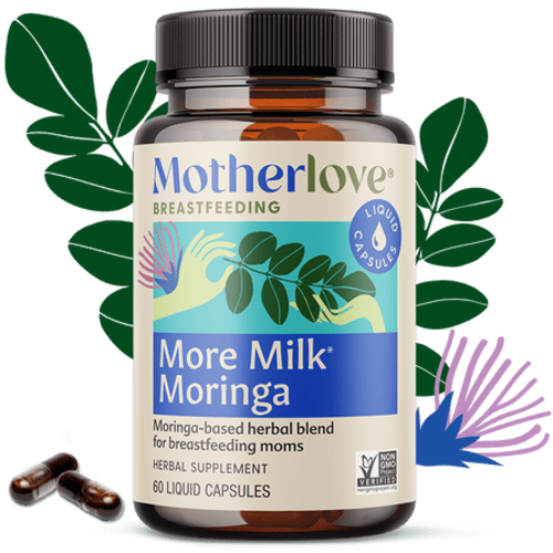 More Milk® Moringa - Liquid Capsules