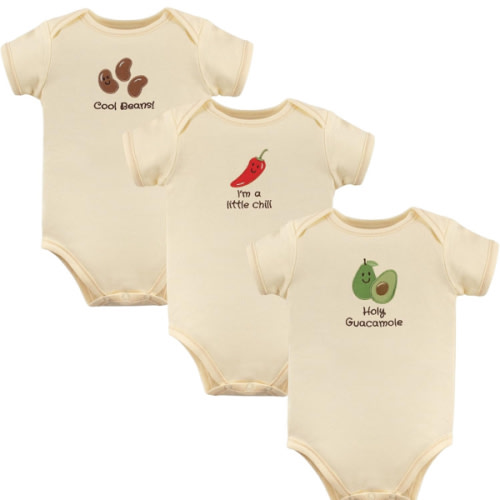 Touched by Nature Unisex Baby Organic Cotton Bodysuits