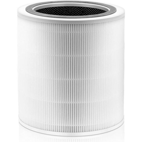 Core 400S Replacement Filter for LEVOIT Core 400S Core 400S-P Smart WiFi Air Purifie-r, Core 400S-RF 3-in-1 True HEPA Activated Carbon Filter, LRF-C401S-WUS, 2 Pack
