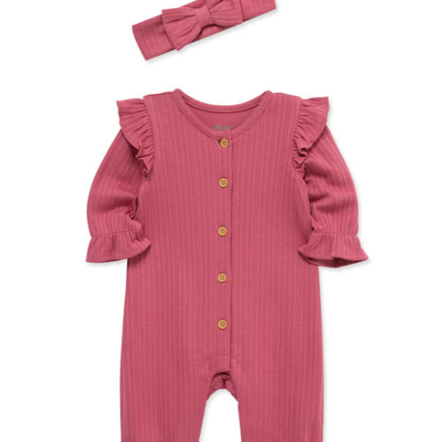 Rose Jumpsuit & Headband