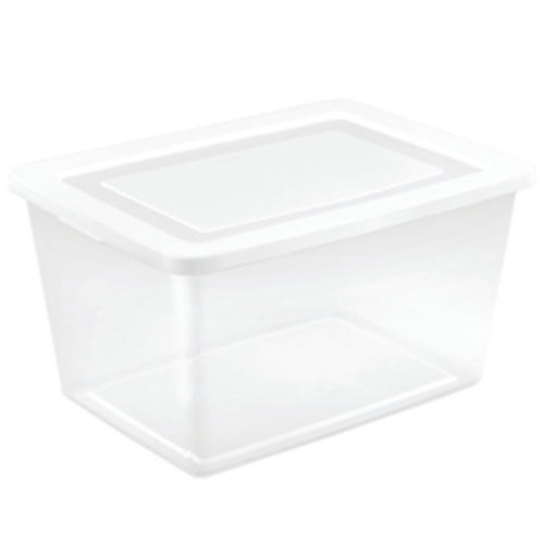 Sterilite® 58-Quart Clear Storage Tote