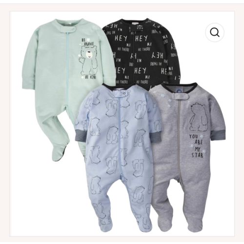 4-Pack Baby Boys Bear Sleep 'N Plays – Gerber Childrenswear