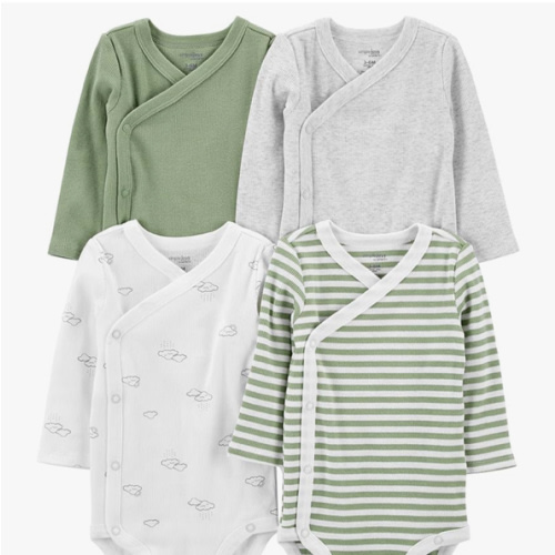 Simple Joys by Carter's unisex-baby 4-pack Side Snap Bodysuit