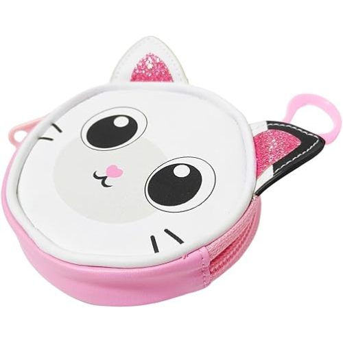 LUV HER Gabby's Dollhouse Coin Purse for Girls - Fun Accessory Set with Keychain Clip - Ideal Coin Pouch for Kids, Great Gift, Party Favor, Ages 3+